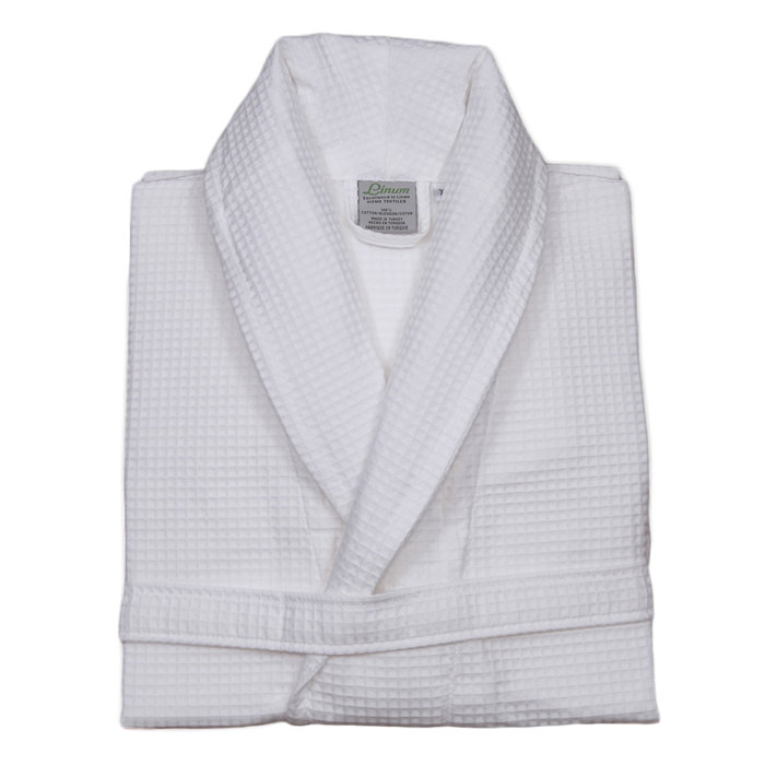 Linum Home Textiles Weave 100 Cotton Waffle Bathrobe & Reviews Wayfair